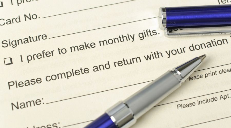 incomplete donation form_shutterstock_122318800 900x500